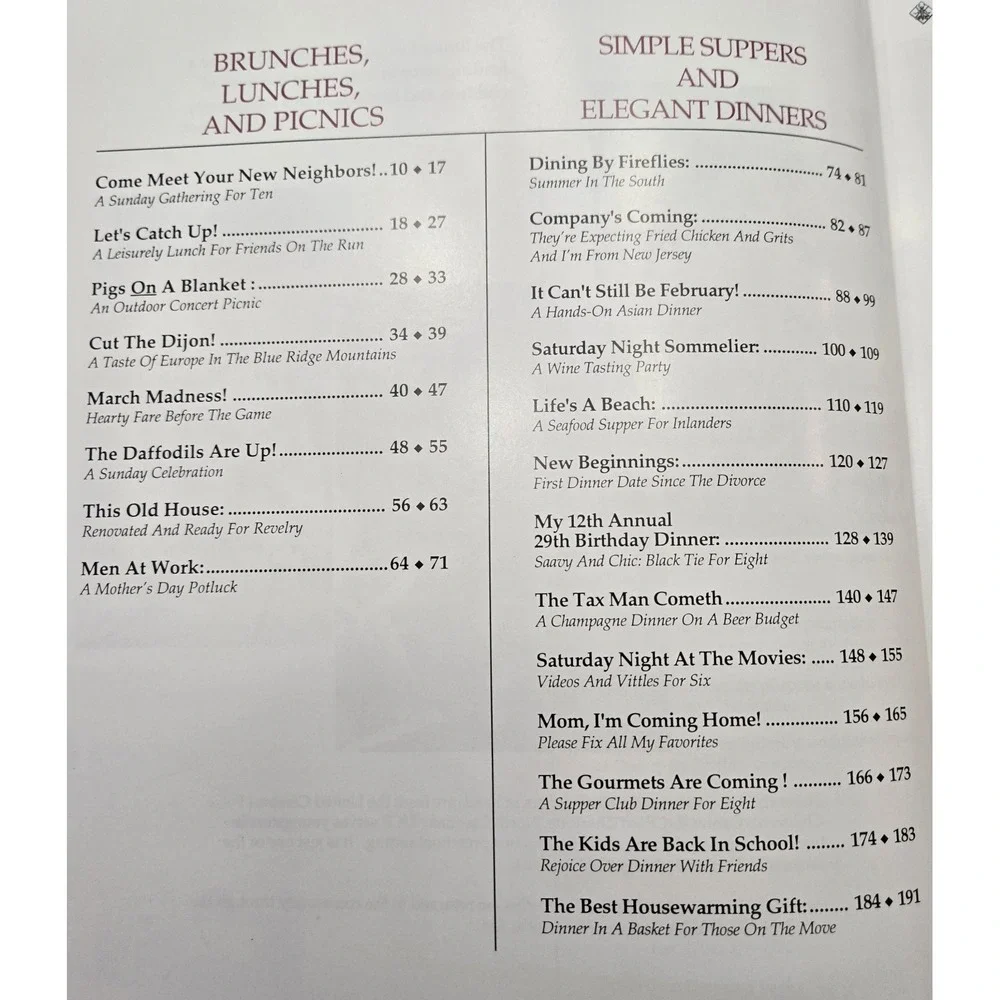 Dining by Fireflies: Unexpected Pleasures of the New South Cookbook Hardcover